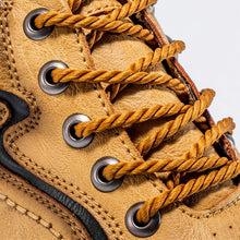 Lade das Bild in den Galerie-Viewer, draussenfeet handgemachte lederschuhe stiefel 31483 gelb
