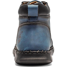 Lade das Bild in den Galerie-Viewer, draussenfeet handgemachte lederschuhe stiefel 31528 blau
