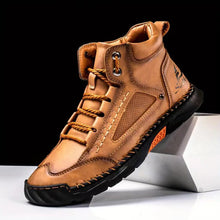 Lade das Bild in den Galerie-Viewer, draussenfeet handgemachte lederschuhe stiefel 31528 golden
