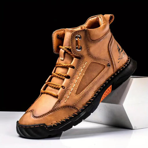 draussenfeet handgemachte lederschuhe stiefel 31528 golden