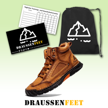 Lade das Bild in den Galerie-Viewer, draussenfeet handgemachte lederschuhe stiefel 31528 golden

