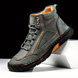 draussenfeet handgemachte lederschuhe stiefel 31528 grun