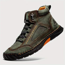 Lade das Bild in den Galerie-Viewer, draussenfeet handgemachte lederschuhe stiefel 31528 grun
