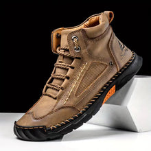 Lade das Bild in den Galerie-Viewer, draussenfeet handgemachte lederschuhe stiefel 31528 khaki
