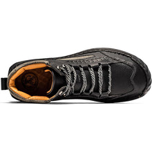 Lade das Bild in den Galerie-Viewer, draussenfeet handgemachte lederschuhe stiefel 31528 schwarz
