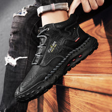 Lade das Bild in den Galerie-Viewer, draussenfeet handgemachte lederschuhe stiefel 31563 schwarz
