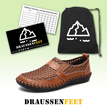 Herren Slip-on Atmungsaktiv schuhe Flach Weibliche Schuhe