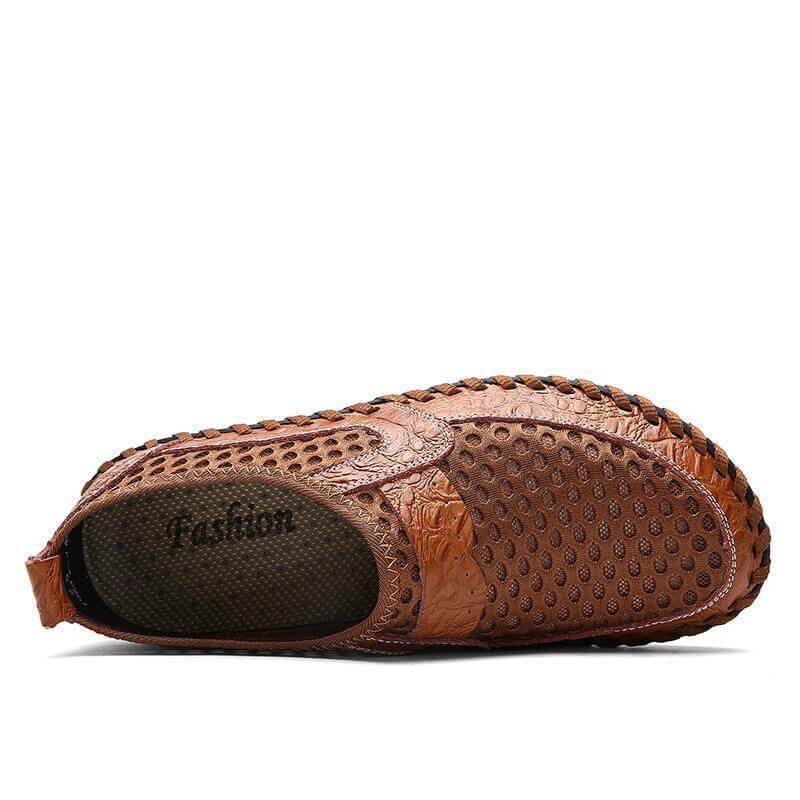 Herren Slip-on Atmungsaktiv schuhe Flach Weibliche Schuhe