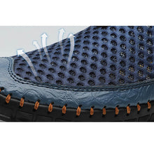 Cargar imagen en el visor de la galería, Zapatillas de enclavamiento transpirables para hombres zapatillas informales al aire libre
