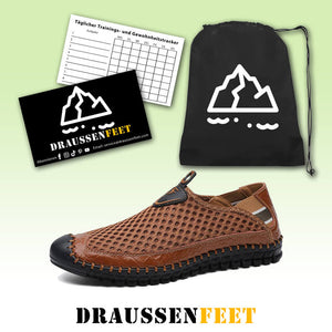 Zapatillas de enclavamiento transpirables para hombres zapatillas informales al aire libre