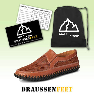 Männer Mesh-Gewebe bequeme rutschfeste weiche Sohle Outdoor-Freizeitschuhe