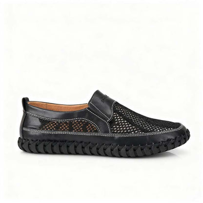 Männer Mesh-Gewebe bequeme rutschfeste weiche Sohle Outdoor-Freizeitschuhe
