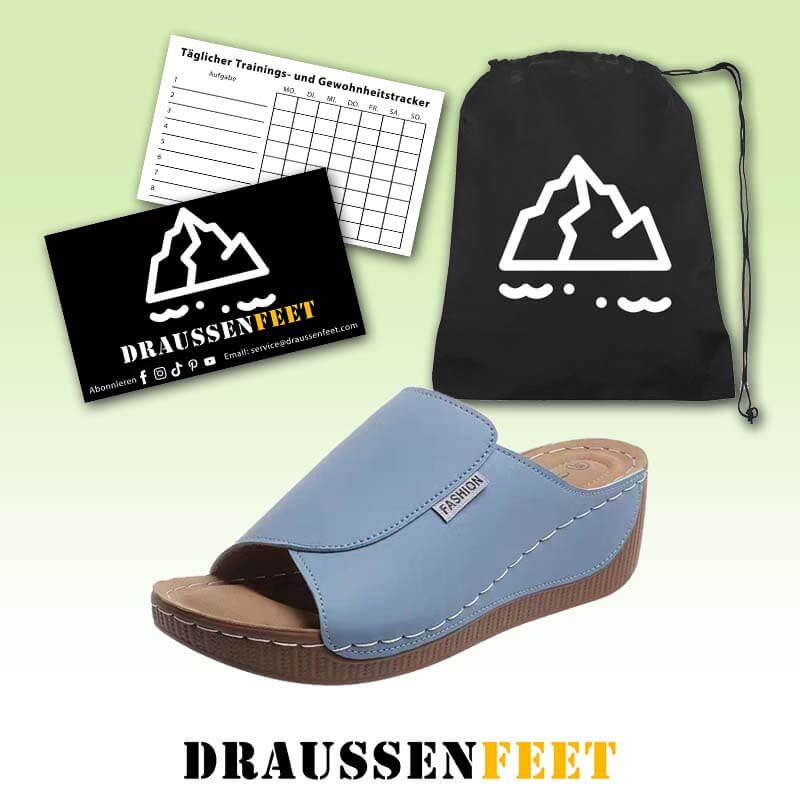Damen Sandalen mit Keilabsatz und einem Riemen, Sommer, Strand, Outdoor, Peep-Toe-Schuhe