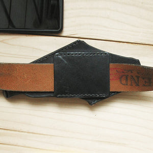 Herren PU Leder 4,7 Zoll ~ 6,5 Zoll Phone Bag Taillentasche Easy Carry EDC-Tasche für den Außenbereich