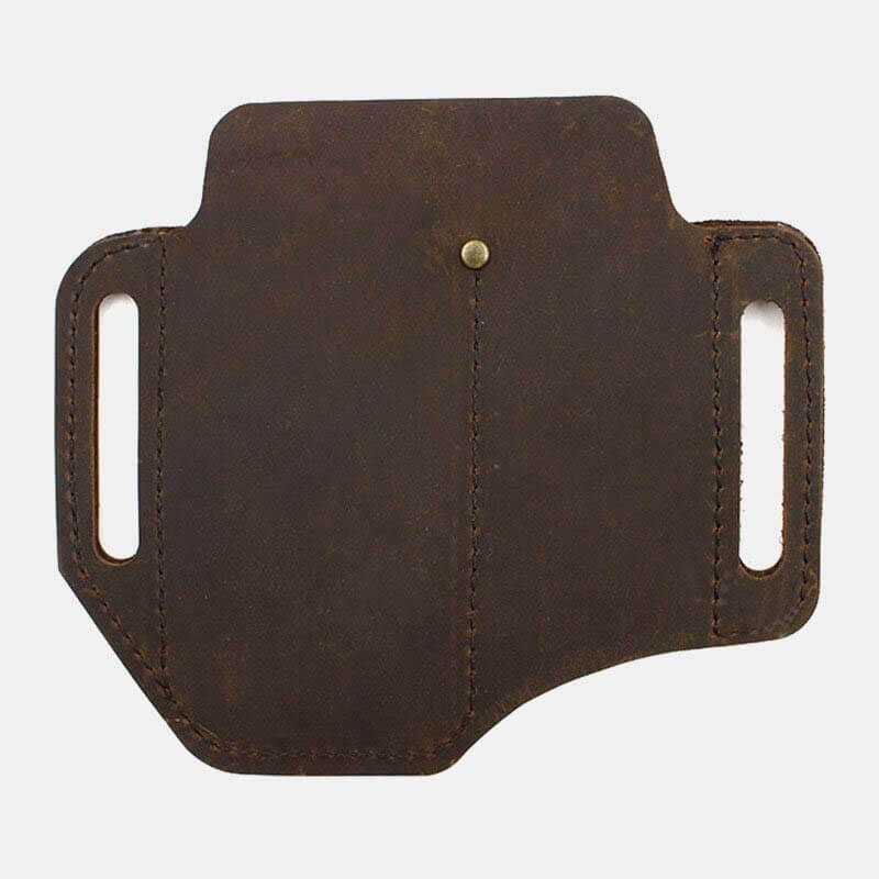 Herren Echtleder Wing Leder Holster Gürteltasche Military Tactical Bag