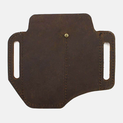 Herren Echtleder Wing Leder Holster Gürteltasche Military Tactical Bag