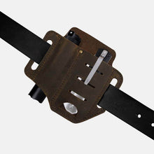 Lade das Bild in den Galerie-Viewer, Herren Echtleder Wing Leder Holster Gürteltasche Military Tactical Bag
