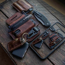 Lade das Bild in den Galerie-Viewer, EDC Belt Loop Waist Multitool-Hülle aus echtem Leder
