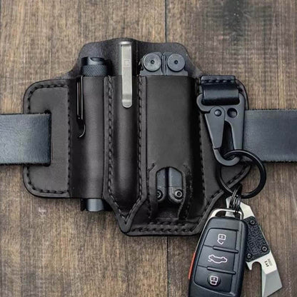 EDC Belt Loop Waist Multitool-Hülle aus echtem Leder