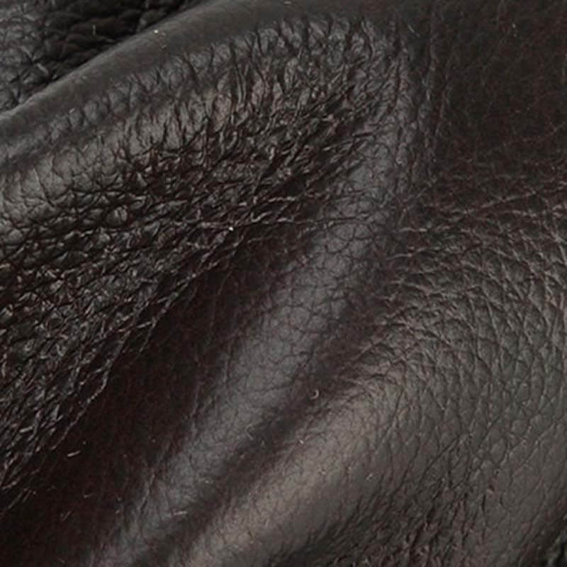 Herren echte Rindsleder Leder Baskenmütze Caps Solid Casual Warm Forward Caps verstellbar