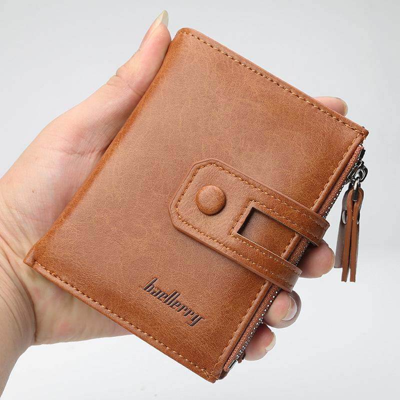 Herren Retro Multifunktions Short Multi-Card Wallet