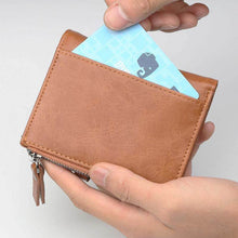 Lade das Bild in den Galerie-Viewer, Herren Retro Multifunktions Short Multi-Card Wallet

