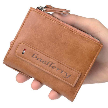 Herren Retro Multifunktions Short Multi-Card Wallet