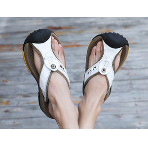 draussenfeet ledersandalen hausschuhe 31404 weiss
