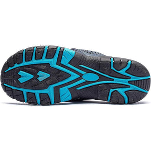 draussenfeet ledersandalen hausschuhe 31405 blau