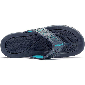 draussenfeet ledersandalen hausschuhe 31405 blau