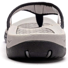 Lade das Bild in den Galerie-Viewer, draussenfeet ledersandalen hausschuhe 31405 blau1
