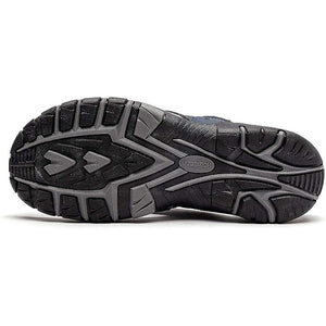 draussenfeet ledersandalen hausschuhe 31405 blau1