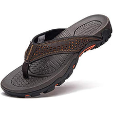 Lade das Bild in den Galerie-Viewer, draussenfeet ledersandalen hausschuhe 31405 braun1
