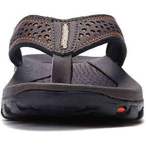 draussenfeet ledersandalen hausschuhe 31405 braun1