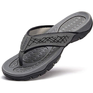 draussenfeet ledersandalen hausschuhe 31405 grau