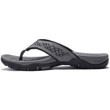 Lade das Bild in den Galerie-Viewer, draussenfeet ledersandalen hausschuhe 31405 grau

