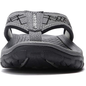 draussenfeet ledersandalen hausschuhe 31405 grau
