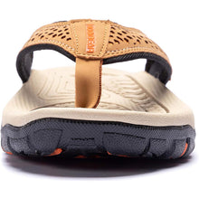 Lade das Bild in den Galerie-Viewer, draussenfeet ledersandalen hausschuhe 31405 khaki
