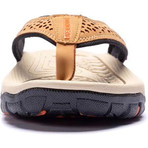 draussenfeet ledersandalen hausschuhe 31405 khaki