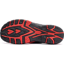 Lade das Bild in den Galerie-Viewer, draussenfeet ledersandalen hausschuhe 31405 rot
