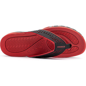 draussenfeet ledersandalen hausschuhe 31405 rot