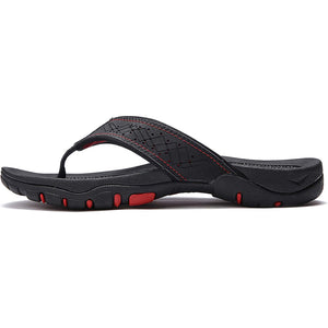 draussenfeet ledersandalen hausschuhe 31405 schwarz