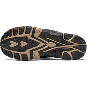 draussenfeet ledersandalen hausschuhe 31405 schwarz1