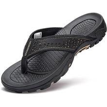 Lade das Bild in den Galerie-Viewer, Herren Sport Flip Flops Comfort Casual Thong Sandalen Outdoor
