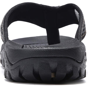 draussenfeet ledersandalen hausschuhe 31405 schwarz1