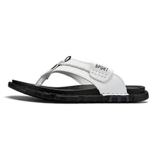 Lade das Bild in den Galerie-Viewer, draussenfeet ledersandalen hausschuhe 31567 weiss
