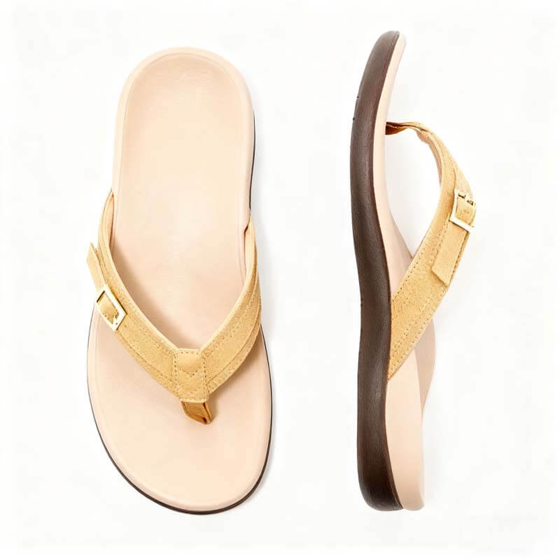 Damen Casual Flat Home Flip Flops Sandalen Schuhe