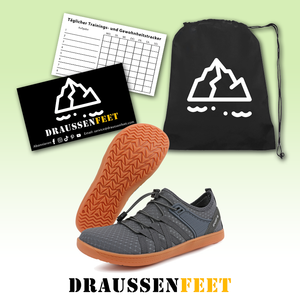 draussenfeet minimalistische barfussschuhe 31530 dunkelgrau