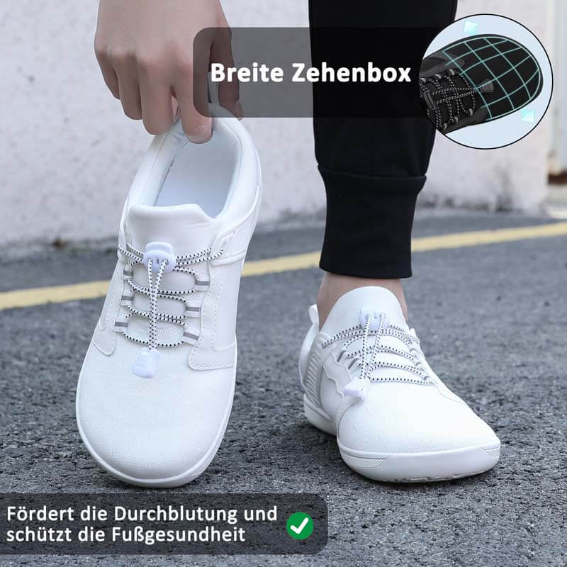 Frühlings-Laufschuhe Mit Breiter Zehenpartie, Weiche Sohle, Barfuß, Freizeit, Fliegen, Gewebt, Atmungsaktiv, Fahrradschuhe, Wanderschuhe (Unisex)