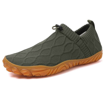 Atmungsaktive, Fliegende, Gewebte Sportschuhe Für Outdoor-Laufübungen, Schweißabsorbierende Barfußschuhe (Unisex)